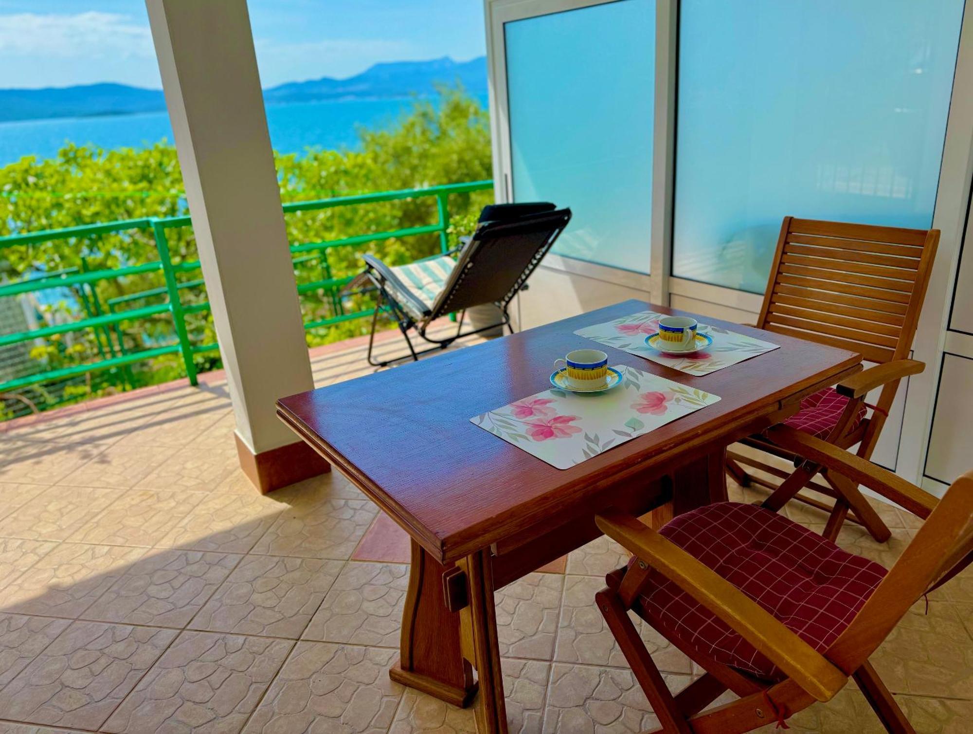 Stella Sea View Apartment Klek Exterior photo